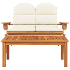 vidaXL 2-delige Loungeset Adirondack massief acaciahout