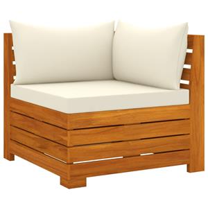 VIDAXL 3-tlg. Garten-lounge-set Mit Kissen Massivholz Akazie