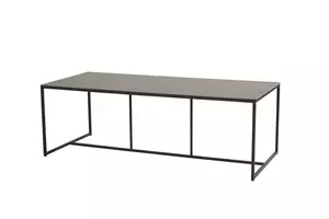 Taste by 4 Seasons Outdoor Tuintafel Goa HPL met Quatro onderstel 220 x 95 cm - donkergrijs