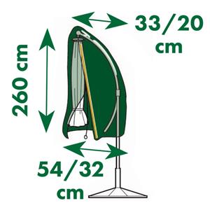 Nature Beschermhoes voor zweefparasols 54/32x260 cm