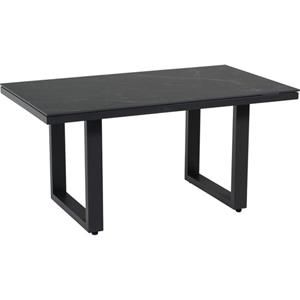 LesliLiving Lounge tafel hoog Monte Carlo Negro 140x80cm