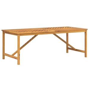 Tuintafel 200x90x74 cm massief acaciahout