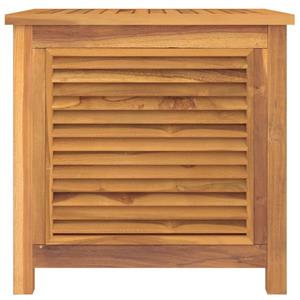 Vidaxl - Boîte de rangement de jardin et sac 60x50x58cm bois massif teck