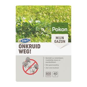 Pokon 3x  Onkruid Weg voor 40m2 800 gr