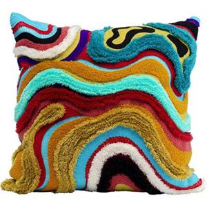 Kare Design Kussen Waves Multi 45x45cm