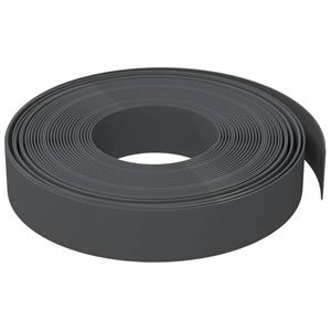 Vidaxl Rasenkante Grau 10 M 10 Cm Polyethylen