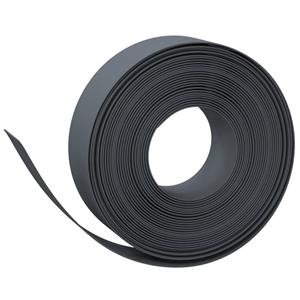 vidaXL Tuinranden 4 st 10 m 15 cm polyetheen grijs