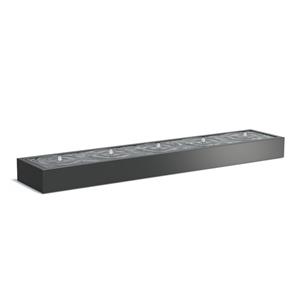 Tuinvoordeel Watertafel 500 x 100 x h 40 cm aluminium