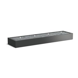 Tuinvoordeel Watertafel 400 x 100 x h 40 cm aluminium