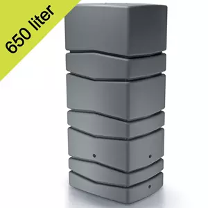 Prosperplast  Regenton Aqua Tower 650 liter - Grijs