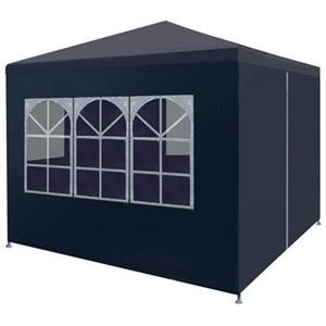 vidaXL Partytent 3x3 m blauw