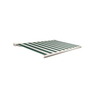 Domasol Zonnescherm Elektrisch Factor 20-c Groen/witte Strepen 450x300cm