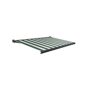Domasol Zonnescherm Elektrisch Factor 20-a Groen/witte Strepen 550x250cm