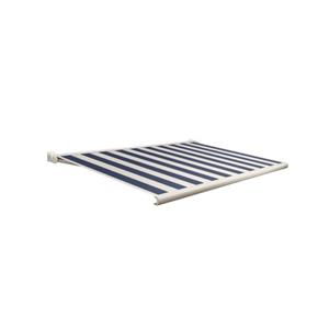 Domasol Zonnescherm Elektrisch Met Afstandsbediening Factor 20-c Blauw/witte Strepen 500x300cm