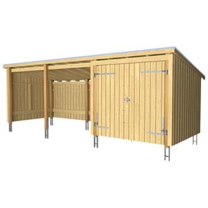 PLUS Gartenhaus "Nordic Multi", (Packung)