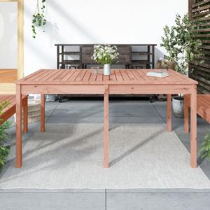 VidaXL Tuintafel 159,5x82,5x76 cm massief douglashout