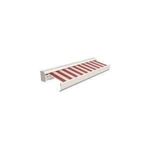 Domasol Knikarmscherm F30 Motor Met Schakelaar Ral 9001 Met Dessin Doek D509