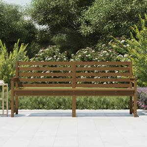 Vidaxl Gartenbank Honigbraun 203,5x48x91,5 Cm Massivholz Kiefer