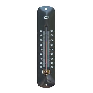 Metalen thermometer voor binnen en buiten 30 cm - Buitenthermometers