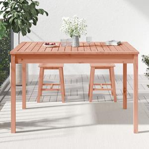 vidaXL Tuintafel 121x82,5x76 cm massief douglashout