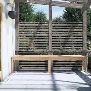 vidaxl Tuinbank 2-zits 203,5x44x45 cm massief grenenhout