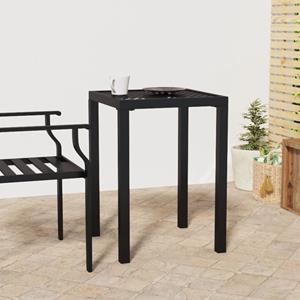 vidaXL Tuintafel 50x50x72 cm staal antracietkleurig