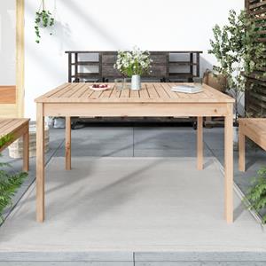 Tuintafel 121x82,5x76 cm massief grenenhout