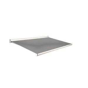 Domasol Zonnescherm F10 Motor Schakelaar Ral 9001 Dessin Doek Grijs D292 350x250cm