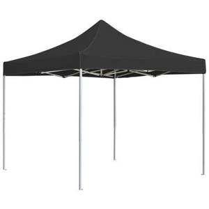 vidaxl Partytent professioneel inklapbaar 2x2 m aluminium antraciet