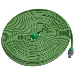 vidaXL Sproeislang 3-pijps PVC 22,5 m groen