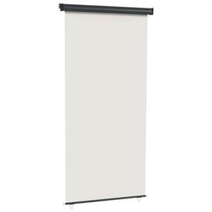 Vidaxl Balkon-seitenmarkise 117x250 Cm Creme