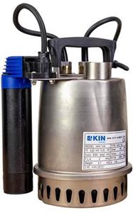 Kin Pumps Dompelpomp met buisvlotter -  HKH 1V/A - RVS - inclusief 10 meter snoer (Max. capaciteit 9,6m³/h)