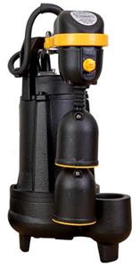 Kin Pumps Dompelpomp Vortex -  BKL 1.0 M/VV - Met afvalwater vlotter - gietijzer - 230 volt (Max. capaciteit 8,1m³/h)