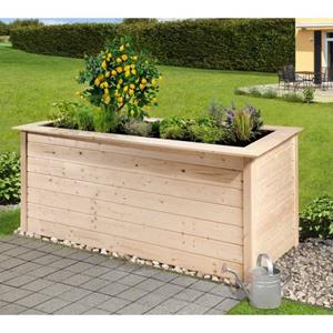 Weka Hoge kweekbak Bxdxh: 205x80x81 cm, naturel