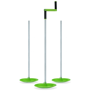 Twist Butler net 125 cm 3 stangen zonder zwengel