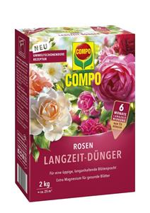 COMPO Rosen Langzeit-Dünger, 2 kg