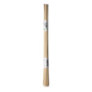 Nature 60x stuks splitbamboe / bamboestokjes cm - plantensteun / tonkinstokken -