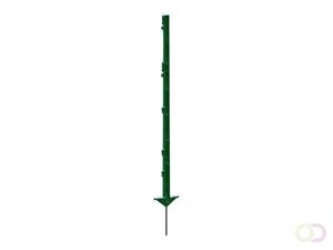 Classic Kunststof Paal Groen, Dubbele Trede, 156Cm (5 Stuks)