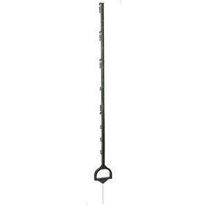 Kunststof Paal Met Stijgbeugeltrede, 158Cm, Groen, 5 Stuks