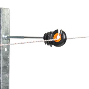 Gallagher Afstandschroefisolator XDI Recht 10 Cm Metalen Paal (10 Stuks) - Metalen Kern