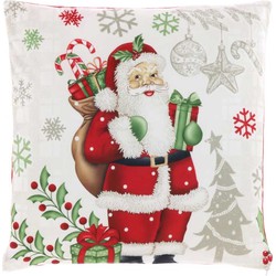 Unique Living  Kussen Jilly 45x45cm Santa And Gifts
