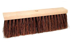 Betra Straatbezem blank hout bassine stalks haren 45cm