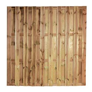 Praxis Schutting Multi Grenen Recht 180x180cm
