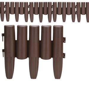 Gardebruk Gazonrand 6 stuks Bruin 13,44m