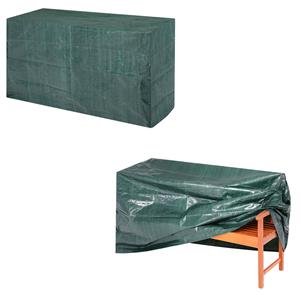 Kingsleeve Abdeckung 3-Sitzer Gartenbank Grün 162x65x88cm