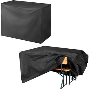 Kingsleeve Abdeckplane Bierzeltgarnitur Anthrazit 180x82x135cm