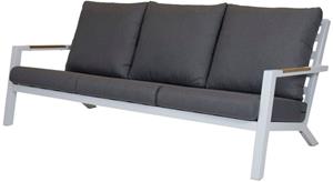 Relax Loungebank Andorra White 3-Zits