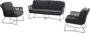 Taste by 4 Seasons Sofaset Belmond Anthracite 3-delig