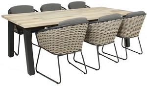 Taste by 4 Seasons Diningset Bo Derby 240 cm