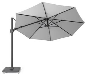 Platinum Zweefparasol Summer II T2 Light Grey Ø 350 cm